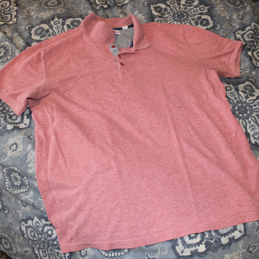 Red Ryan Seacrest Distinction Men’s Polo Size XL